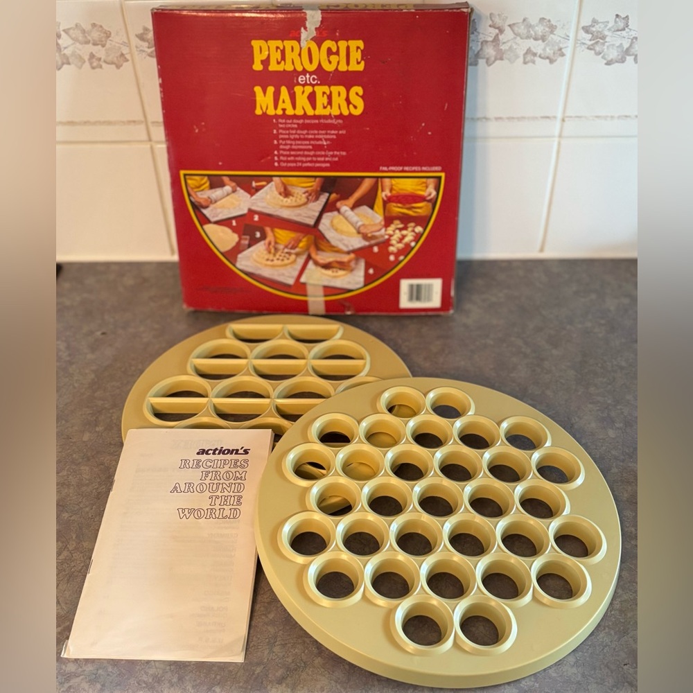 80's Perogie Etc. Makers - As Seen on TV - Perogy Maker - Ravioli - Kreplach